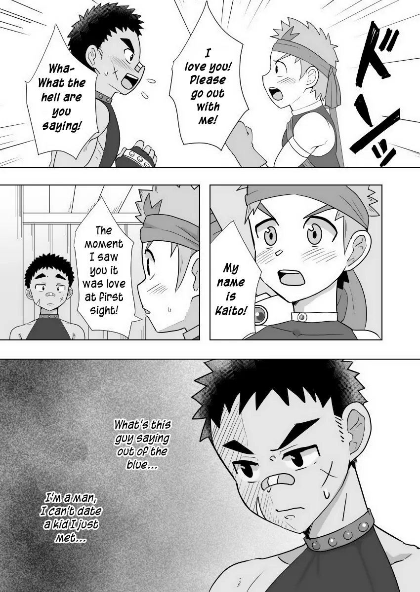 I became the Megadick Hero’s companion page 8 full