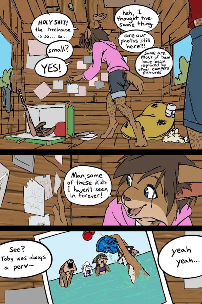black kitten - Mornings -color page 11 full