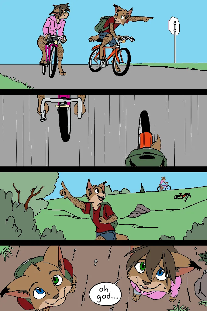 black kitten - Mornings -color page 8 full