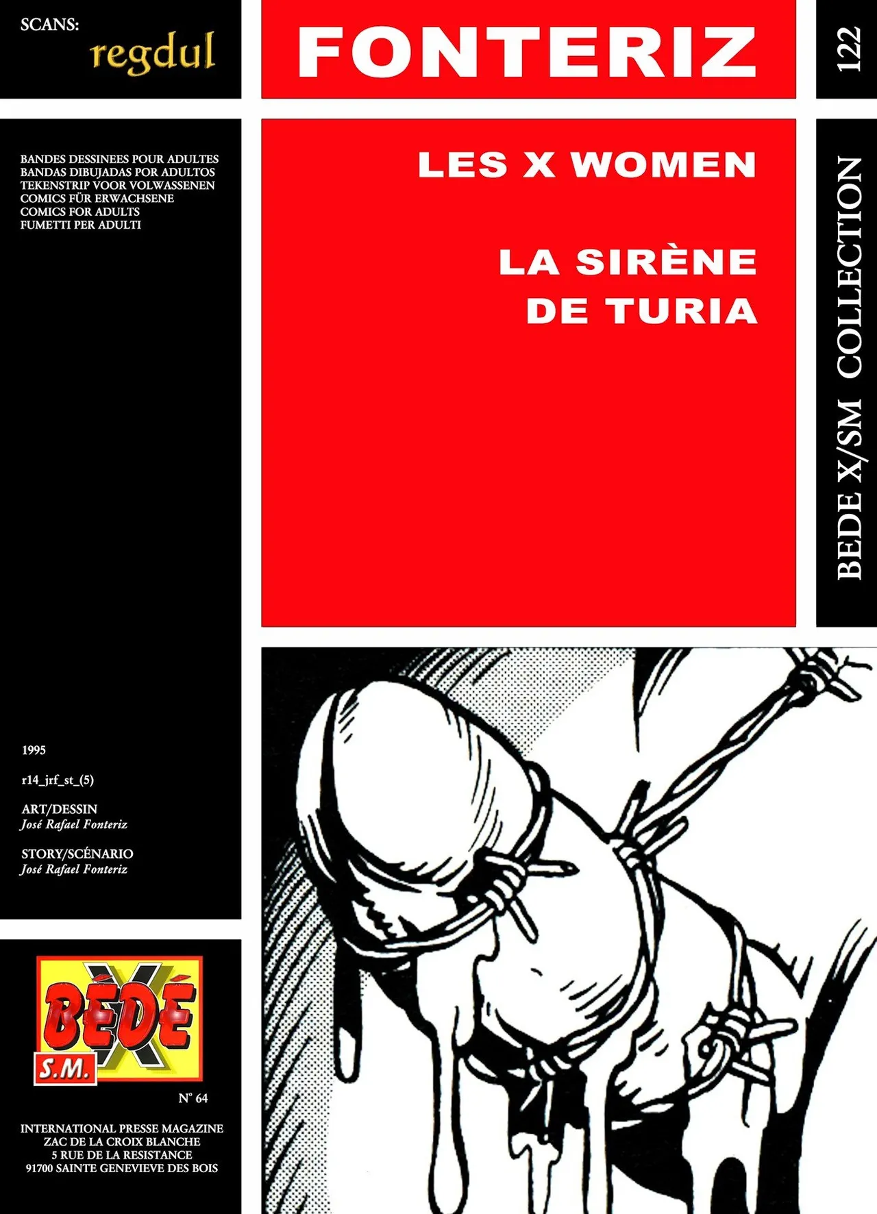 José Rafael Fonteriz - Les X women : La Sirène de Turia page 1 full