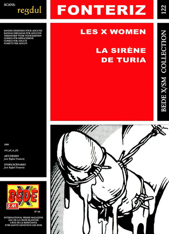 [Bédé X S.M. 122] José Rafael Fonteriz - Les X women : La Sirène de Turia cover