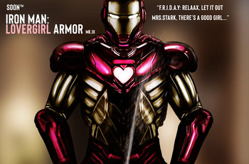 [Jaguar] Lovergirl Armour mk.III (Iron Man) cover