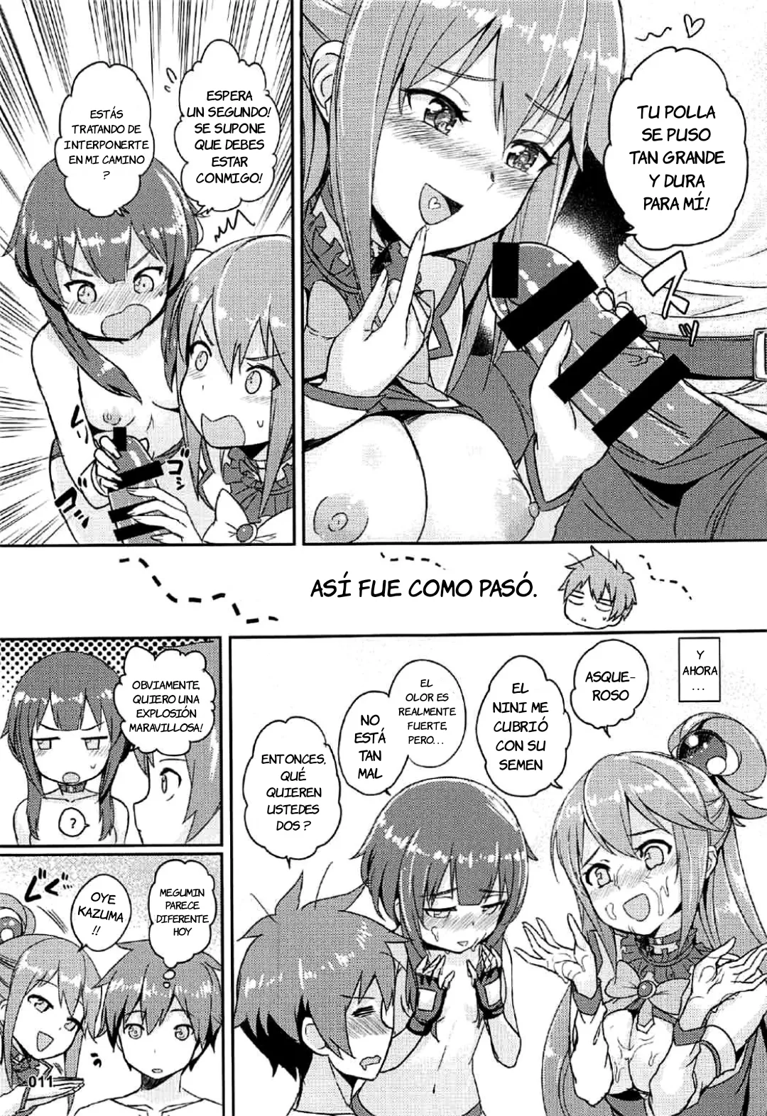 Kono Azen na Kazuma ni Shojo o!｜¡Entrégale Tu Virginidad A Este Atónito Kazuma! page 12 full