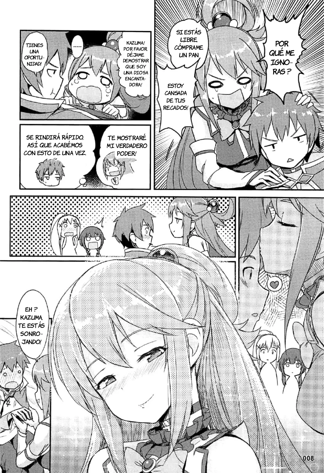 Kono Azen na Kazuma ni Shojo o!｜¡Entrégale Tu Virginidad A Este Atónito Kazuma! page 9 full
