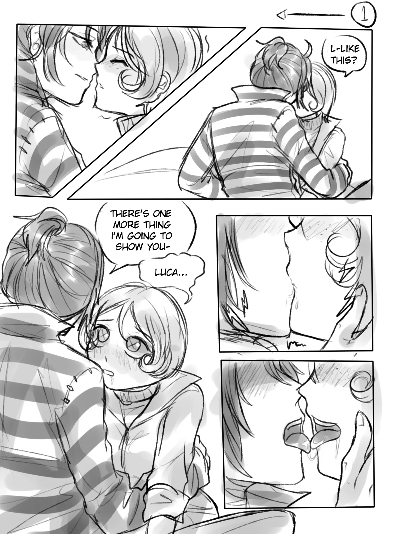LucaTre doujin short page 2 full