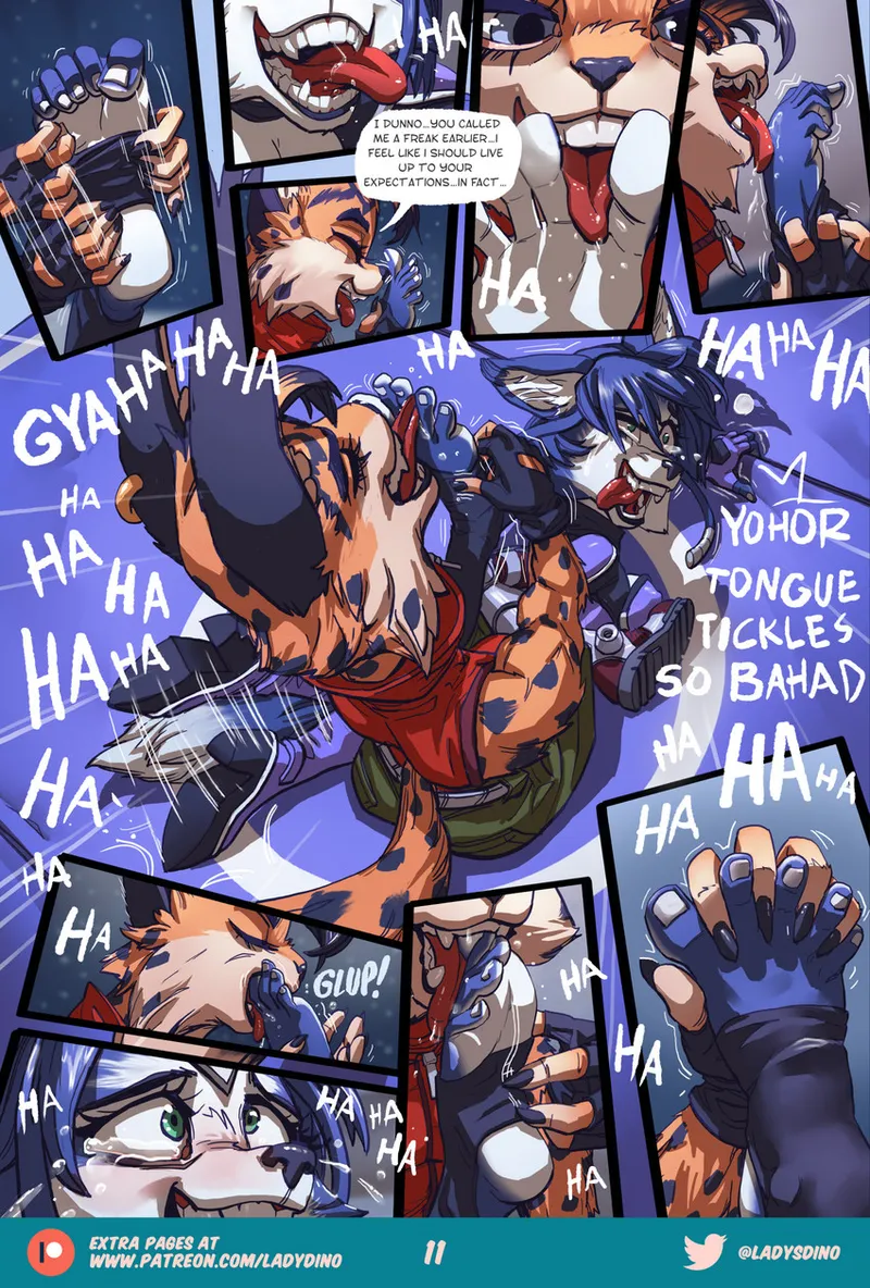 Starfox Alternative Training Methods Comic! page 11 full