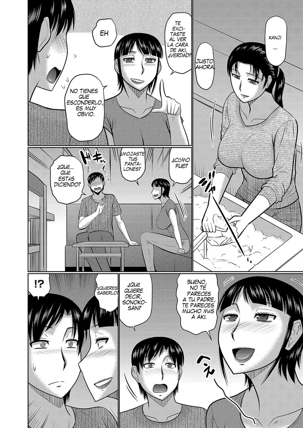 Haha no Shinyuu Boku no Aijin | La Mejor Amiga de mi Madre es su Amante page 9 full