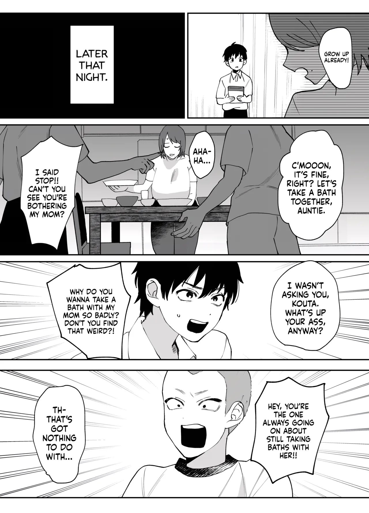 Kaa-san ga Tomodachi to Sex Shiteita Ken | The Story Of How My Friend Had Sex With My Mother page 4 full