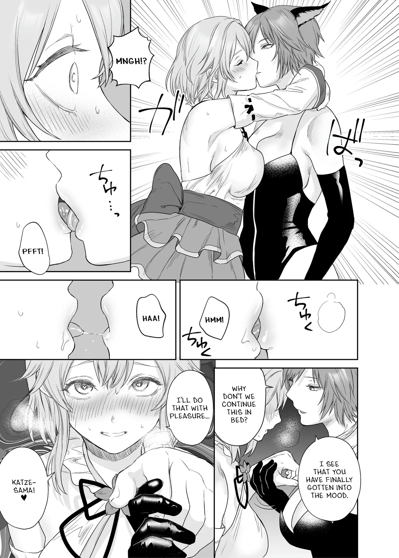 Lesbian Pleasure Training of New Adventurer page 12 full