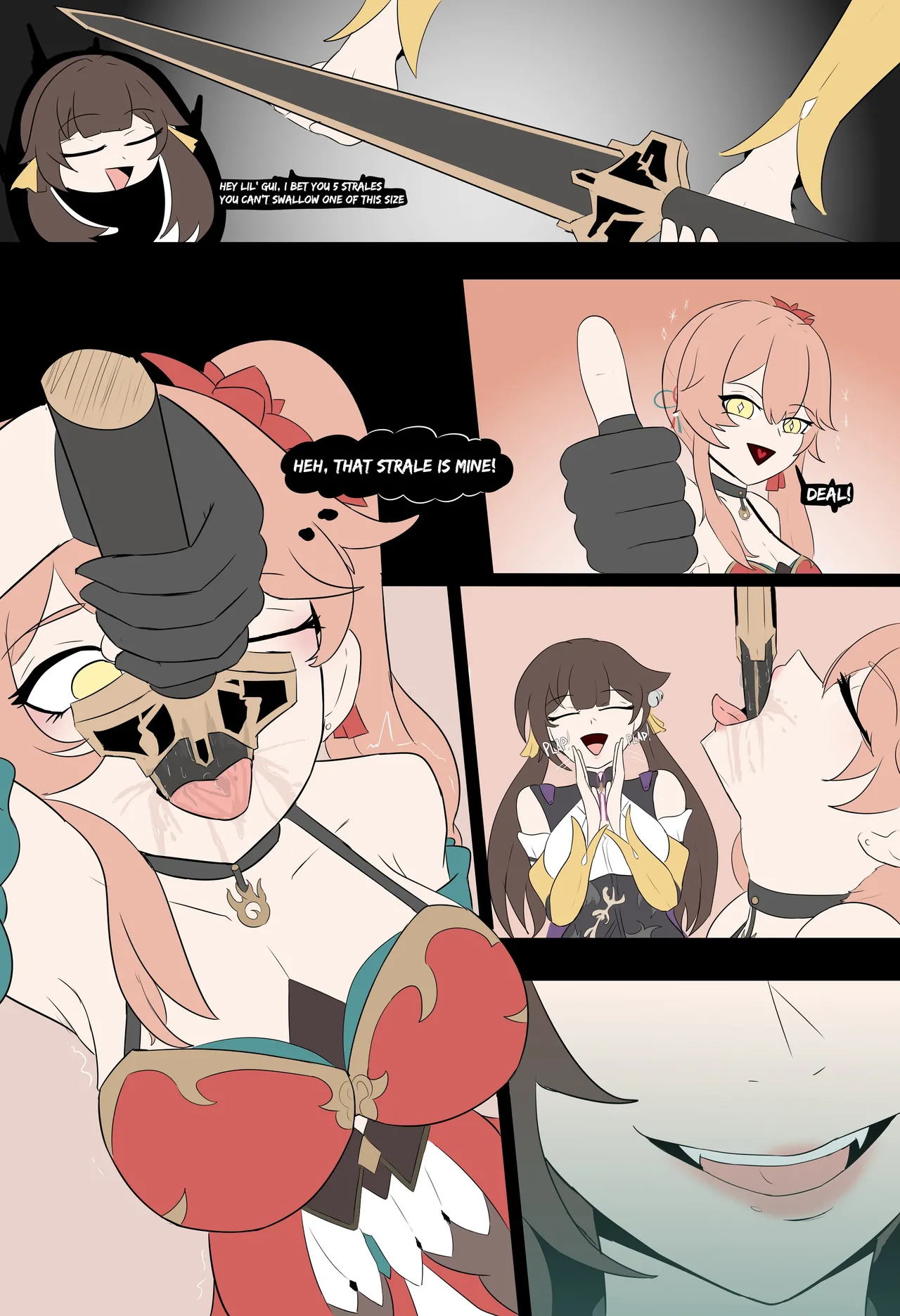 Lord Dante Honkai: Star Rail Guro. page 10 full