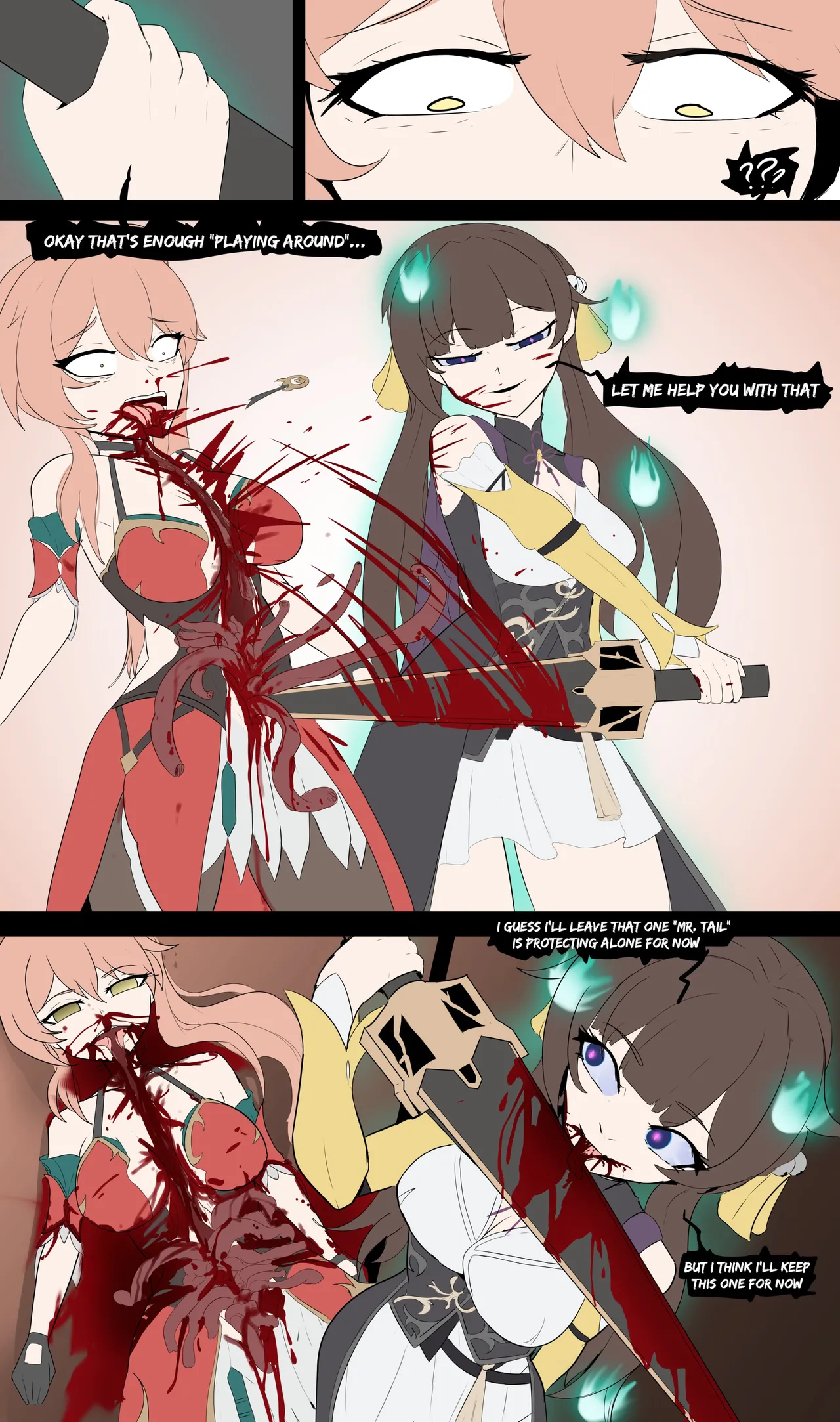 Lord Dante Honkai: Star Rail Guro. page 11 full