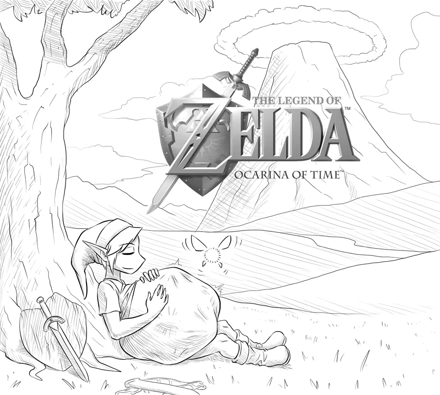Ocarina of Vore Chapter page 1 full