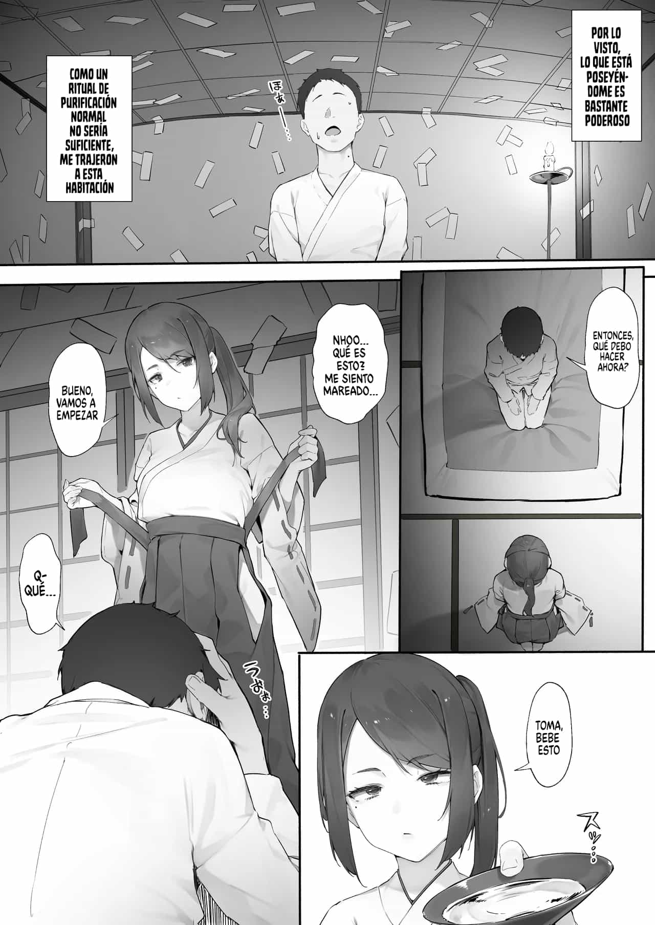 Shinrei Spot ni Ittara Yabbai no ga Tsuita node Nekosogi Suidashite Morau｜Fui a un Lugar Embrujado y Algo Terrible me Poseyó, Así que me lo Sacaron a Corridas page 4 full