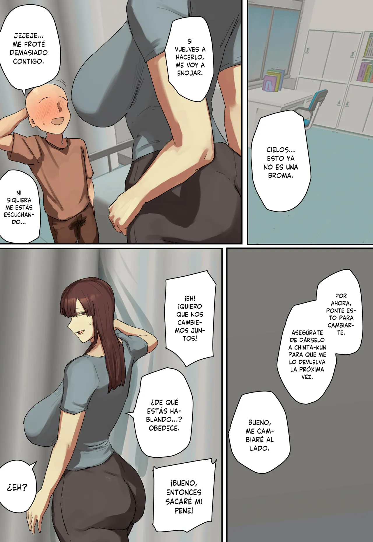 Sankanbi de Onii-chan no Sensei ni Hitomebore! | ¡Me Enamoré a Primera Vista de la Profesora de mi Hermano Mayor Durante el Día de Visita a Clases! page 12 full