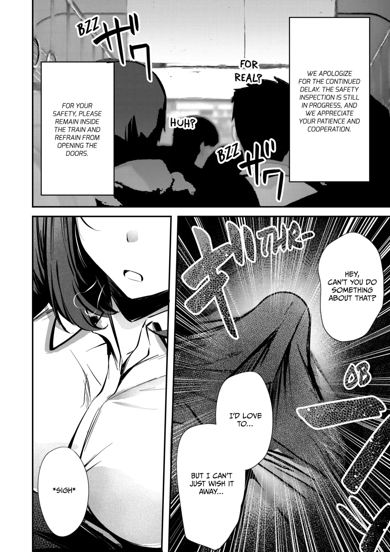 Mitchaku! Onee-san ni Fukakouryoku kara ka Shibushibu Nuite Moratta Hanashi | Glued Together! The Story of How a Lady Reluctantly Got Me off Due To Unavoidable Circumstances page 12 full