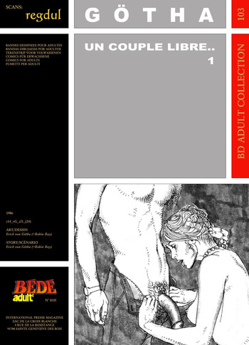 [Bédé Adult 103] Erich von Götha [= Robin Ray] - Un couple libre … #1 cover