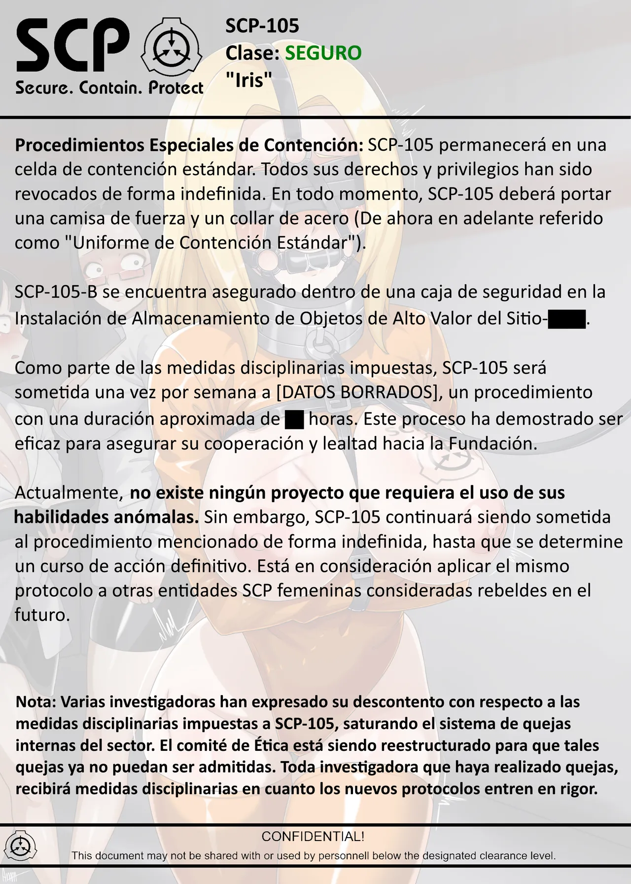 SCP-105 "IRIS" Remake page 11 full