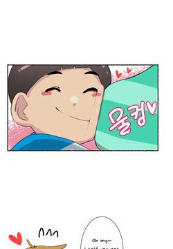 a mother's breast-loving child