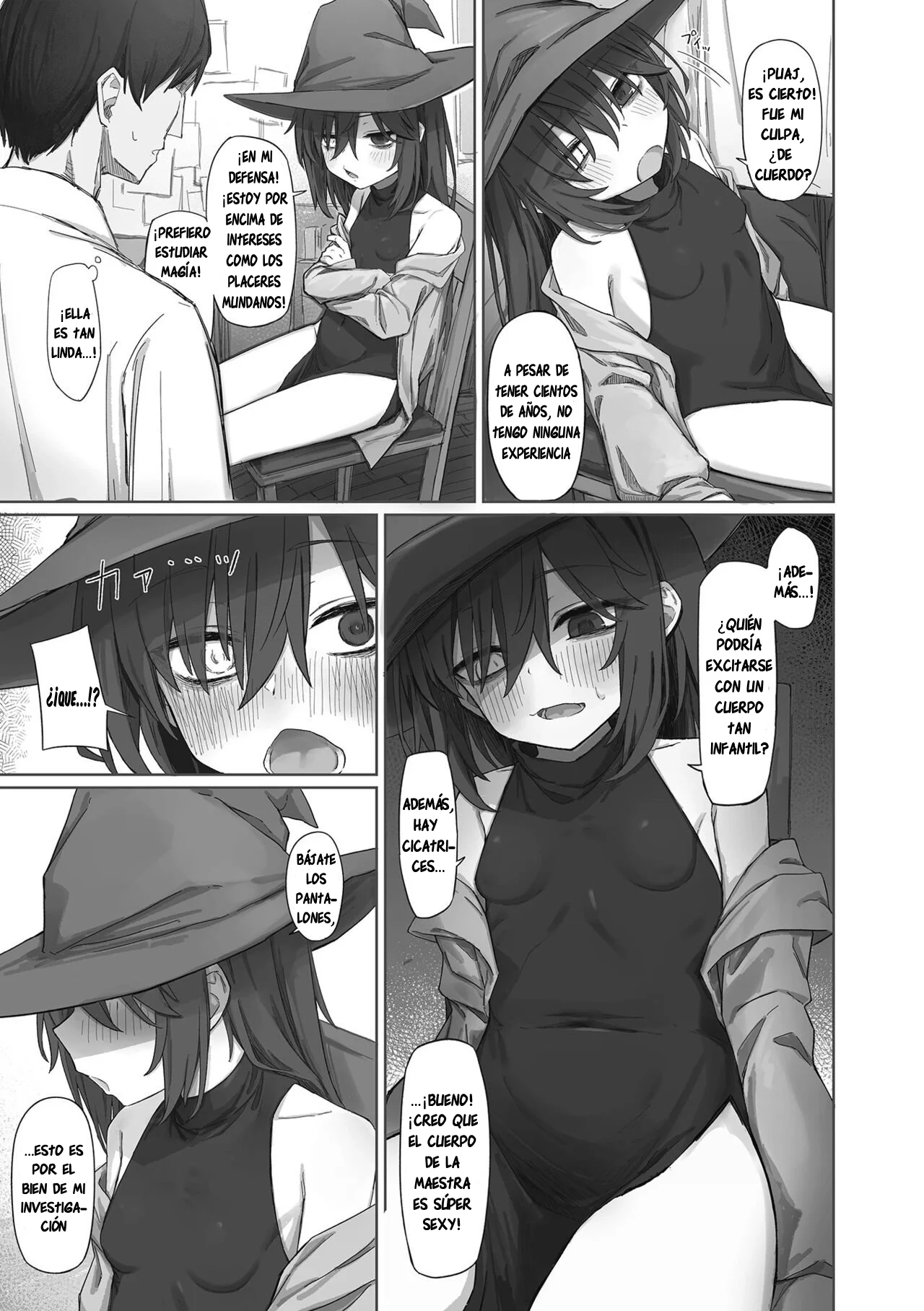 Kizumono Majo wa Deshi ni Amai｜La Bruja con Cicatrices es Complaciente con su Aprendiz page 3 full