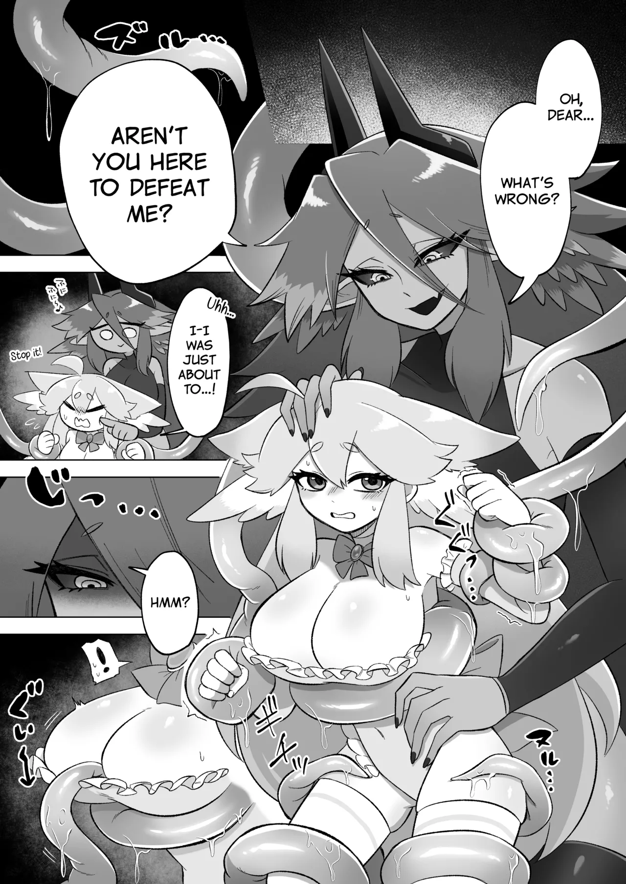 Mahou Shoujo wa Shokushu to Futanari Inma ni Ochiteiku page 11 full