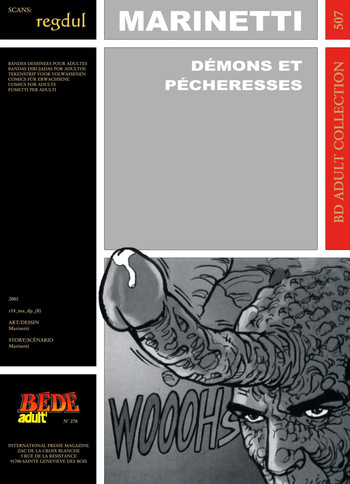 [Bédé Adult 507] Marinetti - Démons et pécheresses cover