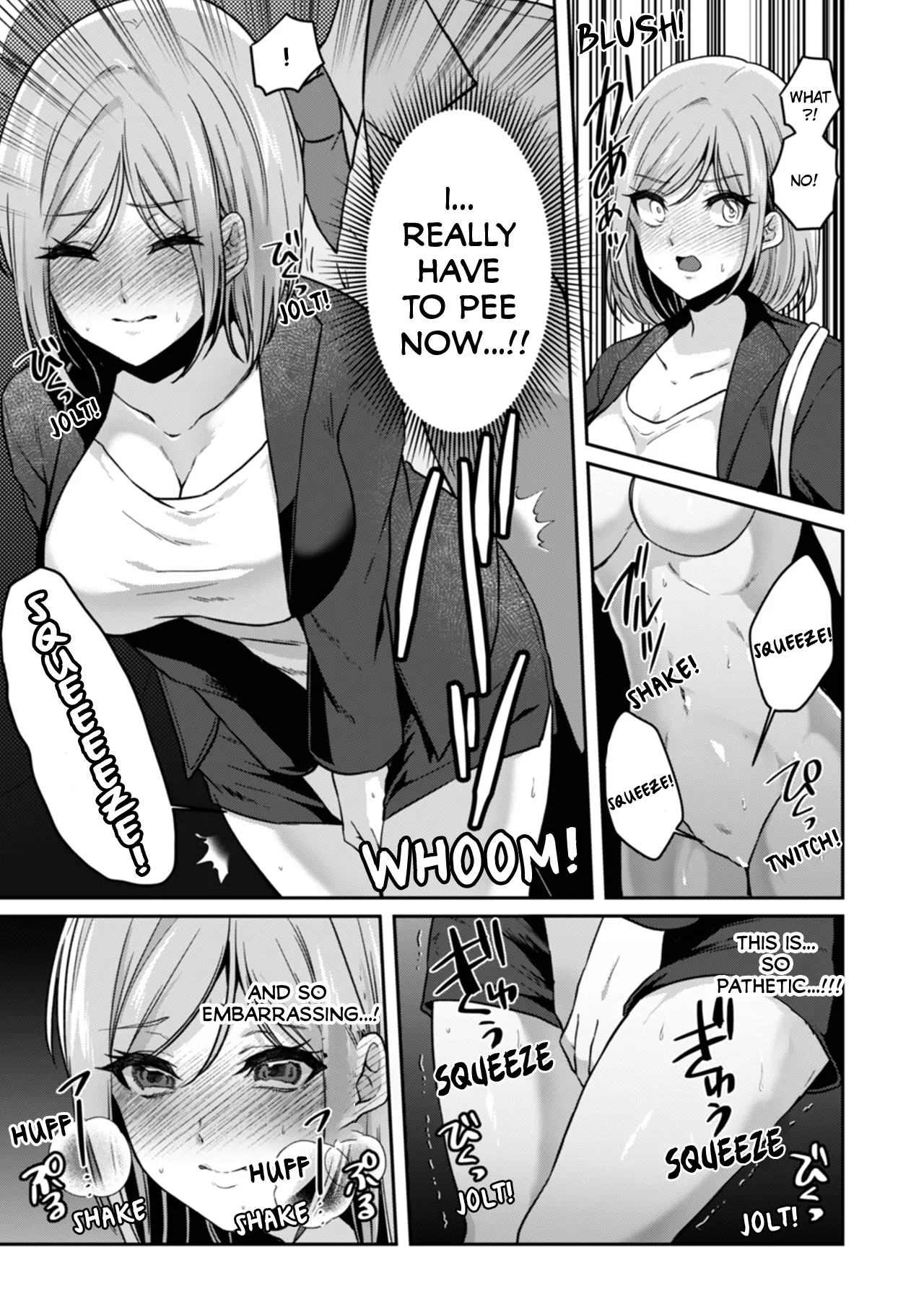 Manin Densha de Shikkin Sunzen!? Chikan Danshi no Ijiwaru na Yubi de Ikasare Tsuzuketa OL | Almost Pissing on a Crowded Train?! #1-16 page 11 full