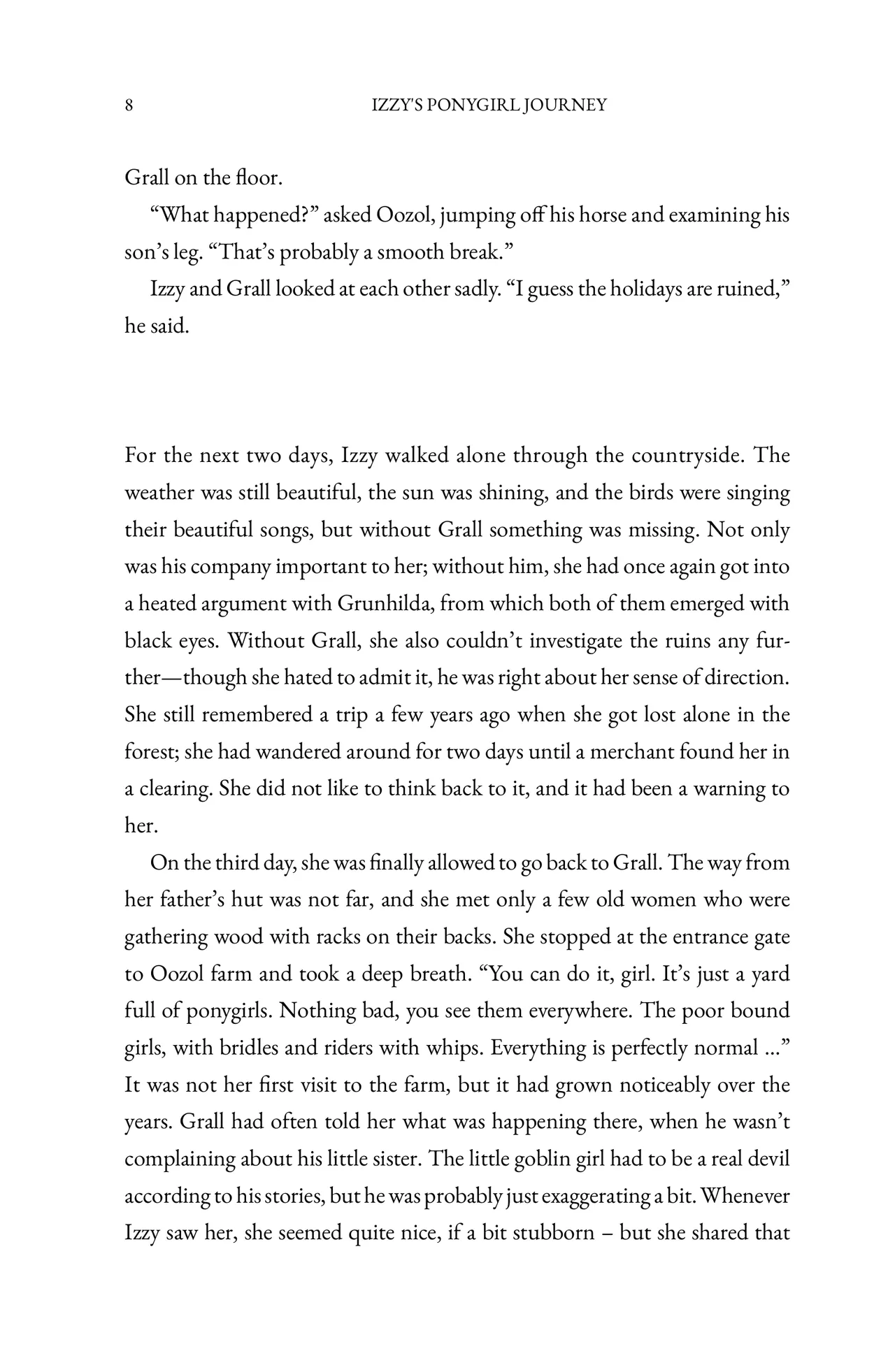 Izzy's Ponygirl Journey page 12 full