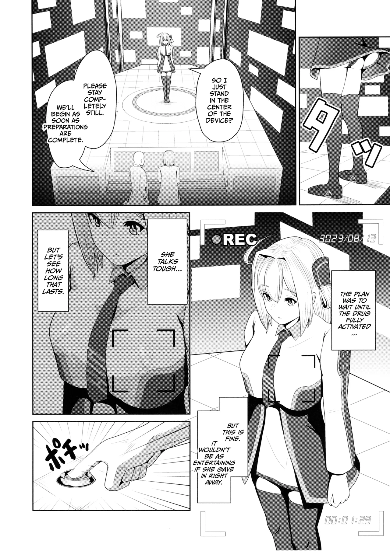 Sentouki Kaihatsu Jikken Haiboku Hiroin e no Hijou na Saikyouiku - SKY STRIKER ACE MECHANICAL HENTAI TRAINING page 8 full