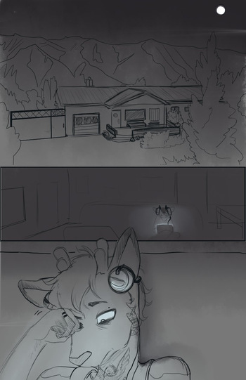 [ByJove] Sad Deer Comic (ongoing) cover