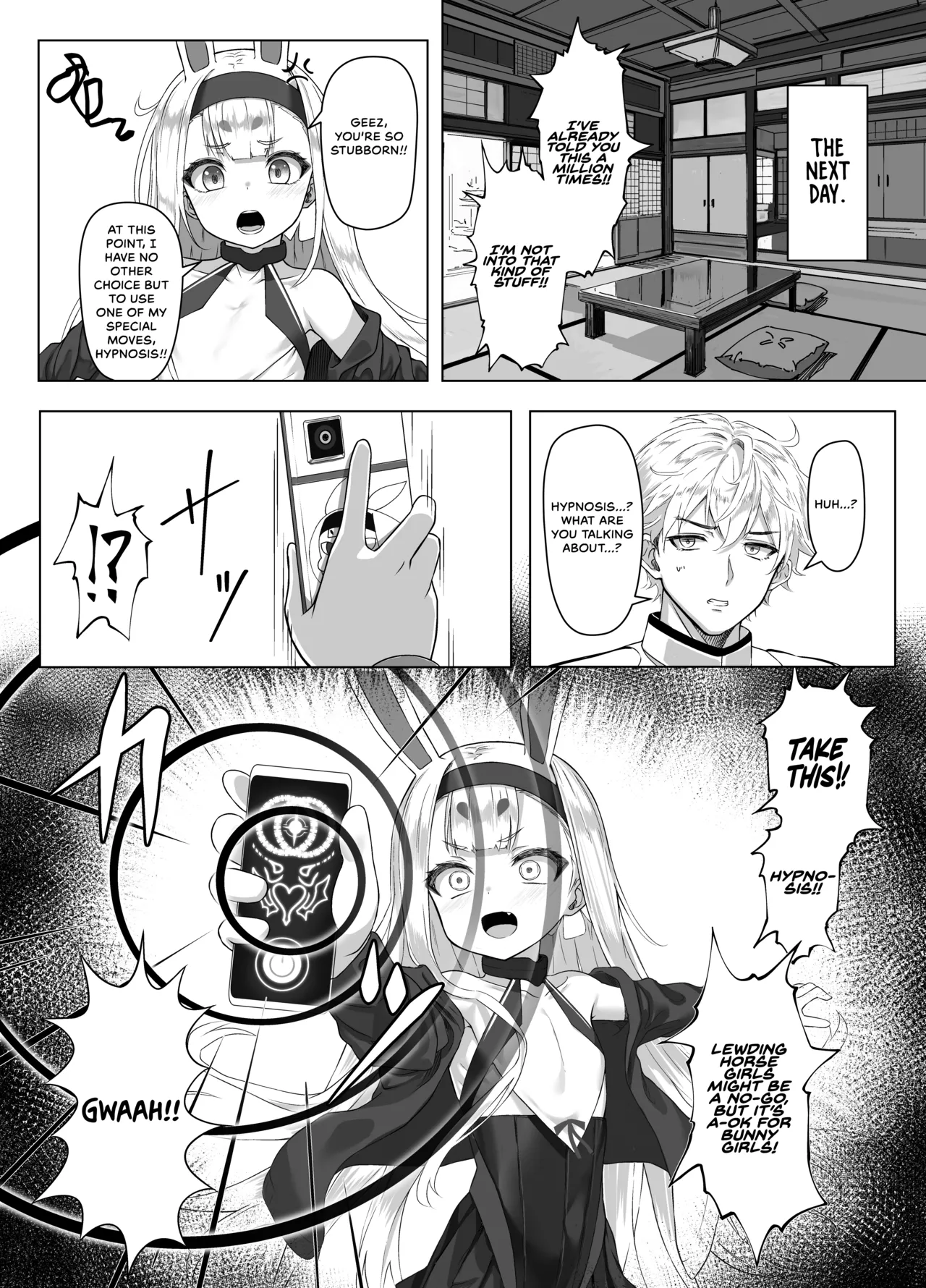 Nanto Ougi  ni shita Hou ga Ii desu ne!! | Maybe I Should Turn This Into One of My Secret  Moves!! page 12 full