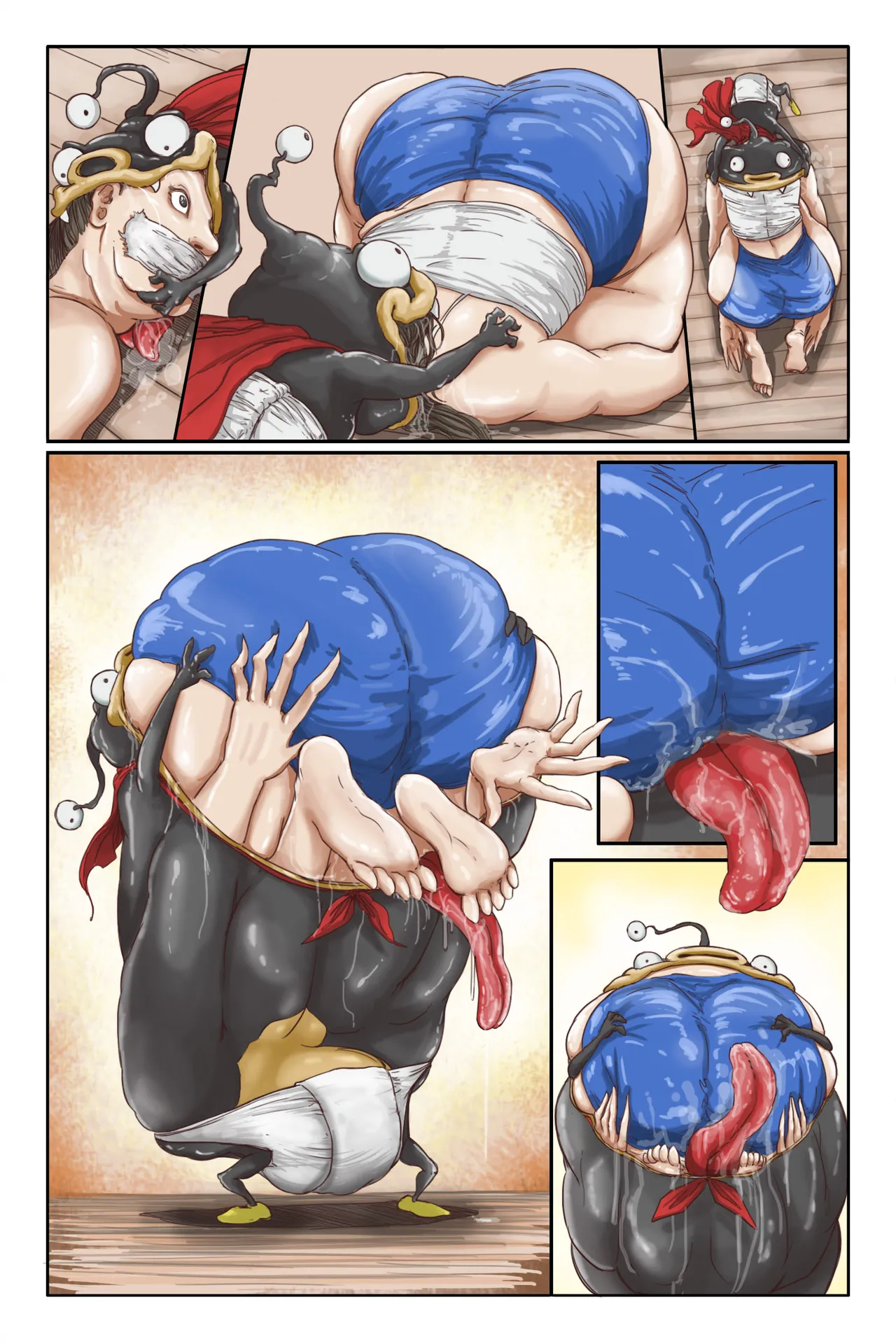 Nibbler Side Vore Story: Sunday Brunch page 12 full
