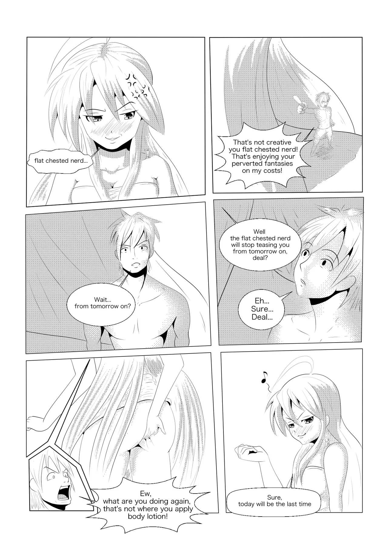 Konata AV Manga 2  Colorized page 11 full