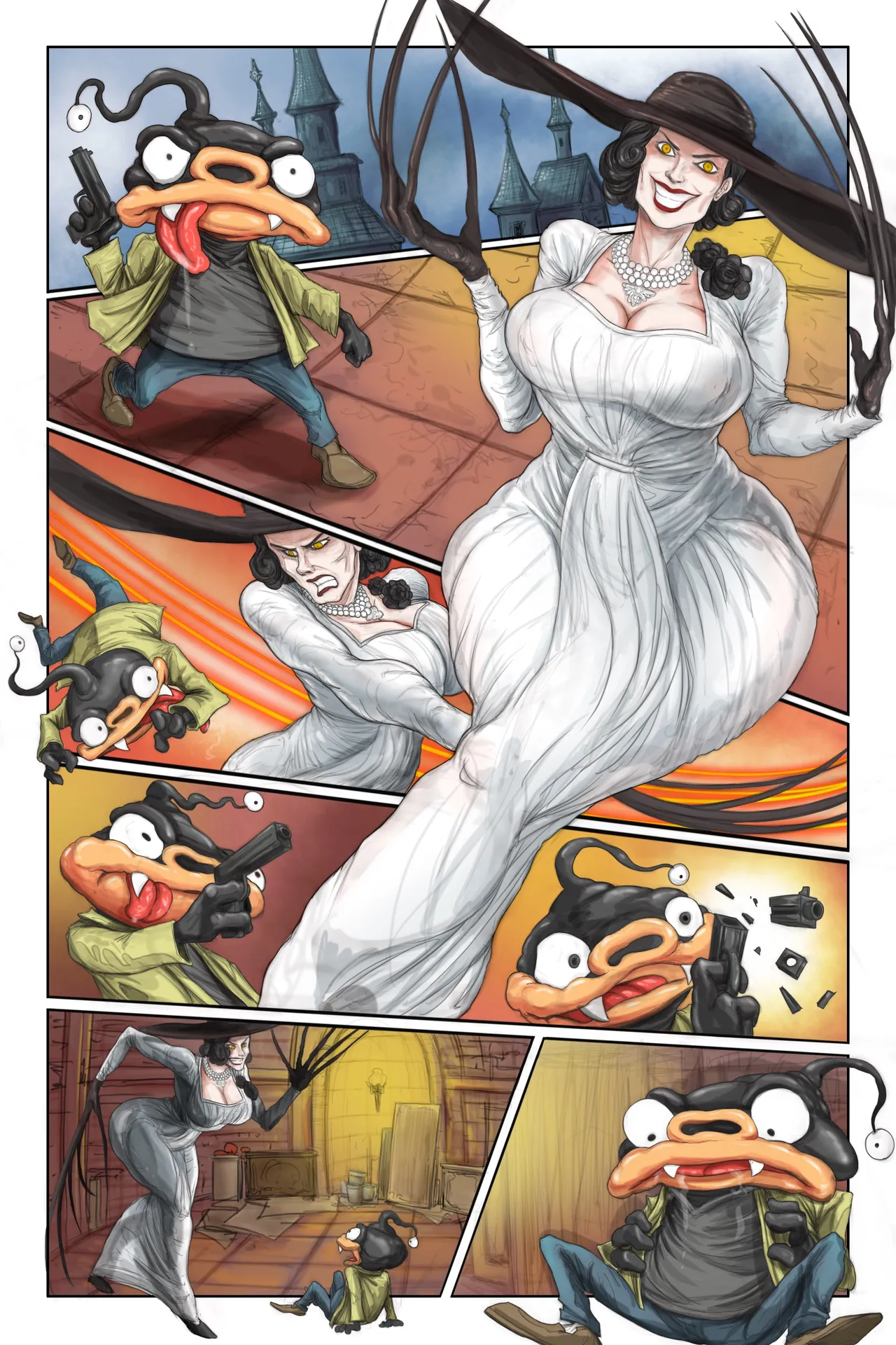 Nibbler Side Vore Story: A Tasty Resident page 7 full