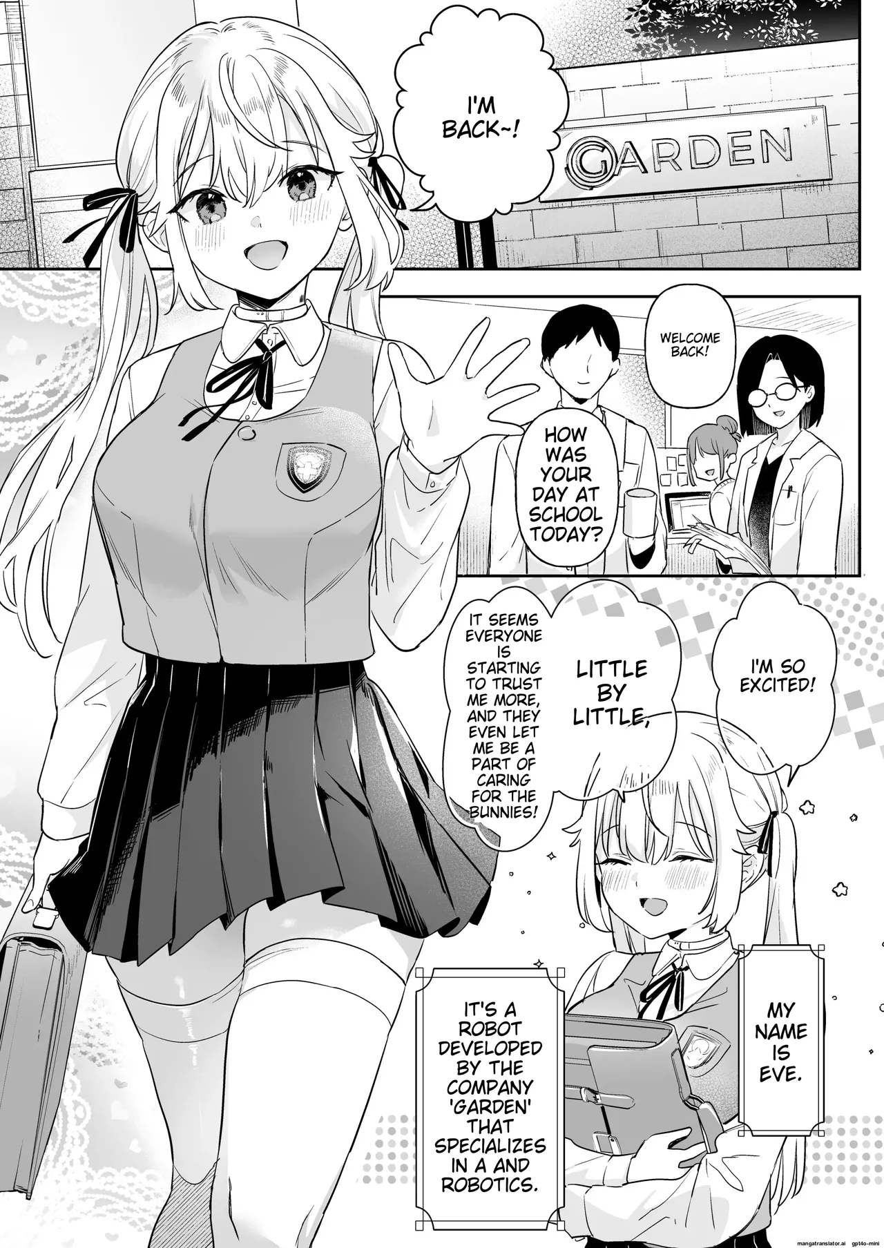 Doll Muchi na Jinzou Otome-tachi -Eve Hen 3- English Translate MTL page 3 full