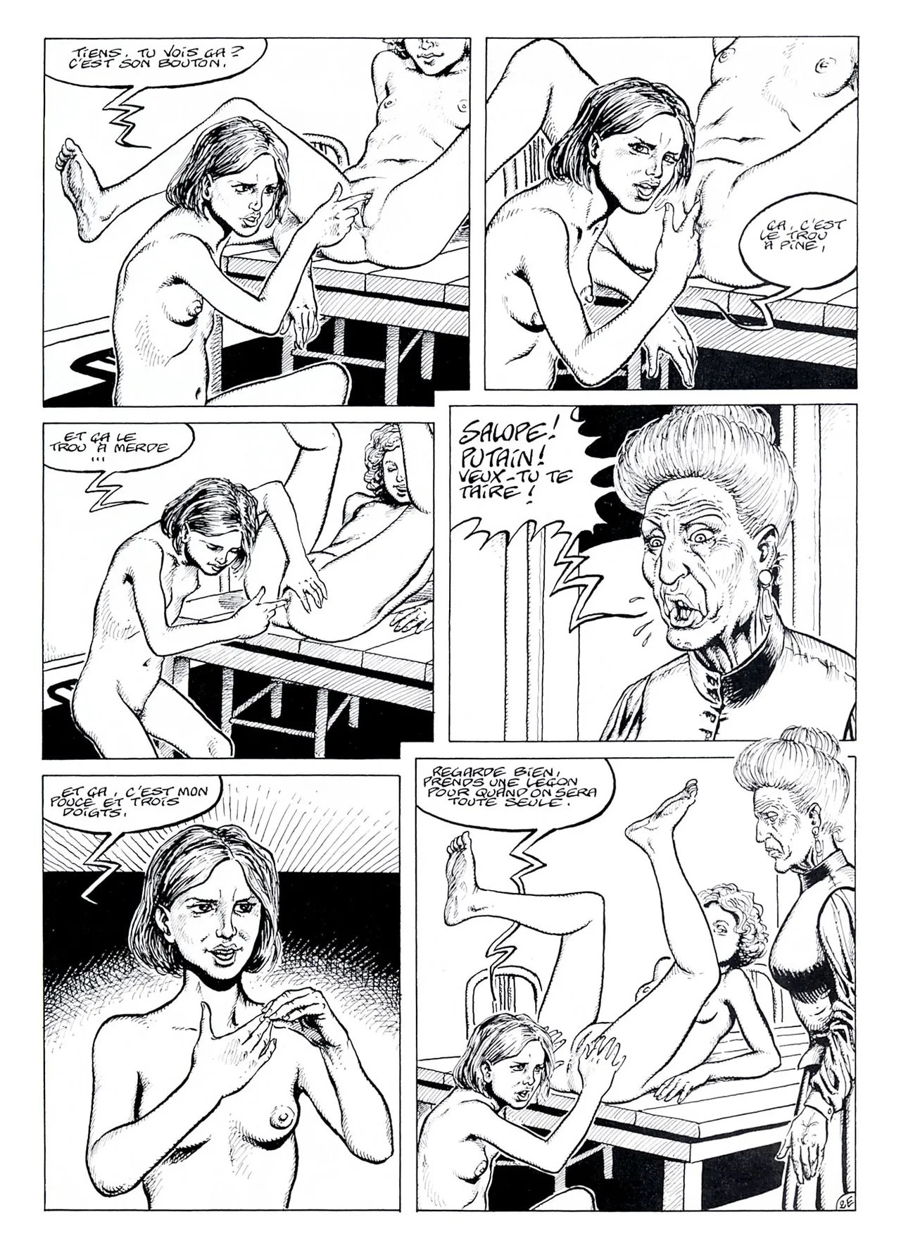 Jacobsen  & Pierre Louÿs - Dialogues de Courtisanes : Deux sœurs chez la grand-mère page 3 full