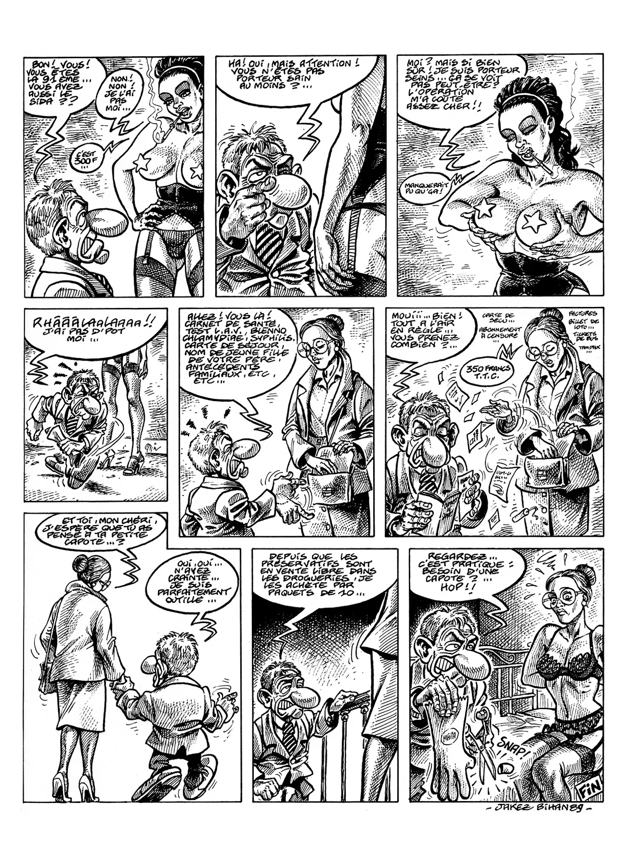Jakez Bihan  - Monsieur Petit et le Sida page 3 full