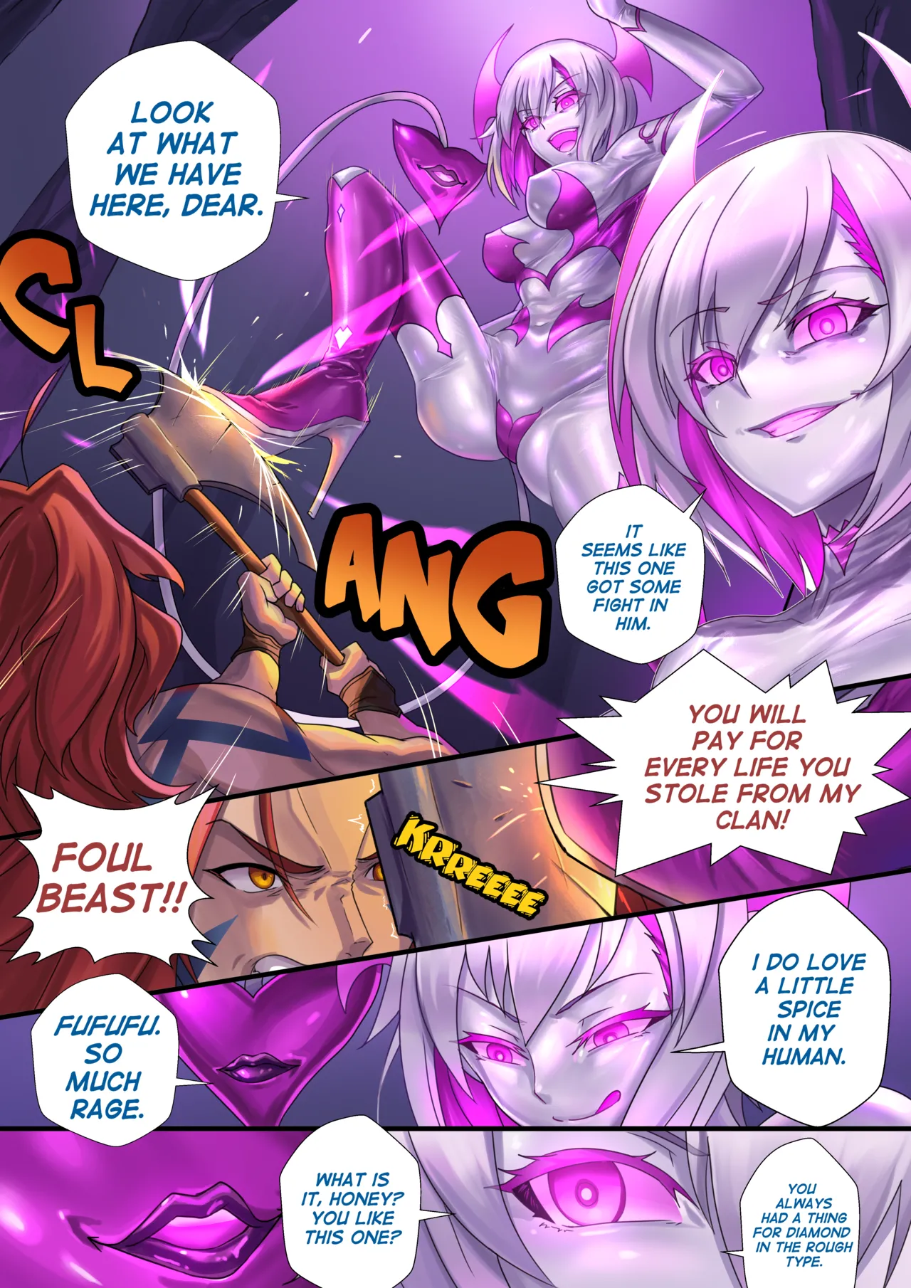 Demon lord Latex demon（Original + Textless） page 6 full