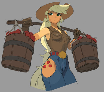 [Matchatea] Applejack & Rarity (My Little Pony: Friendship is Magic) (Ongoing) cover