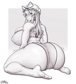 Yukari's Butt