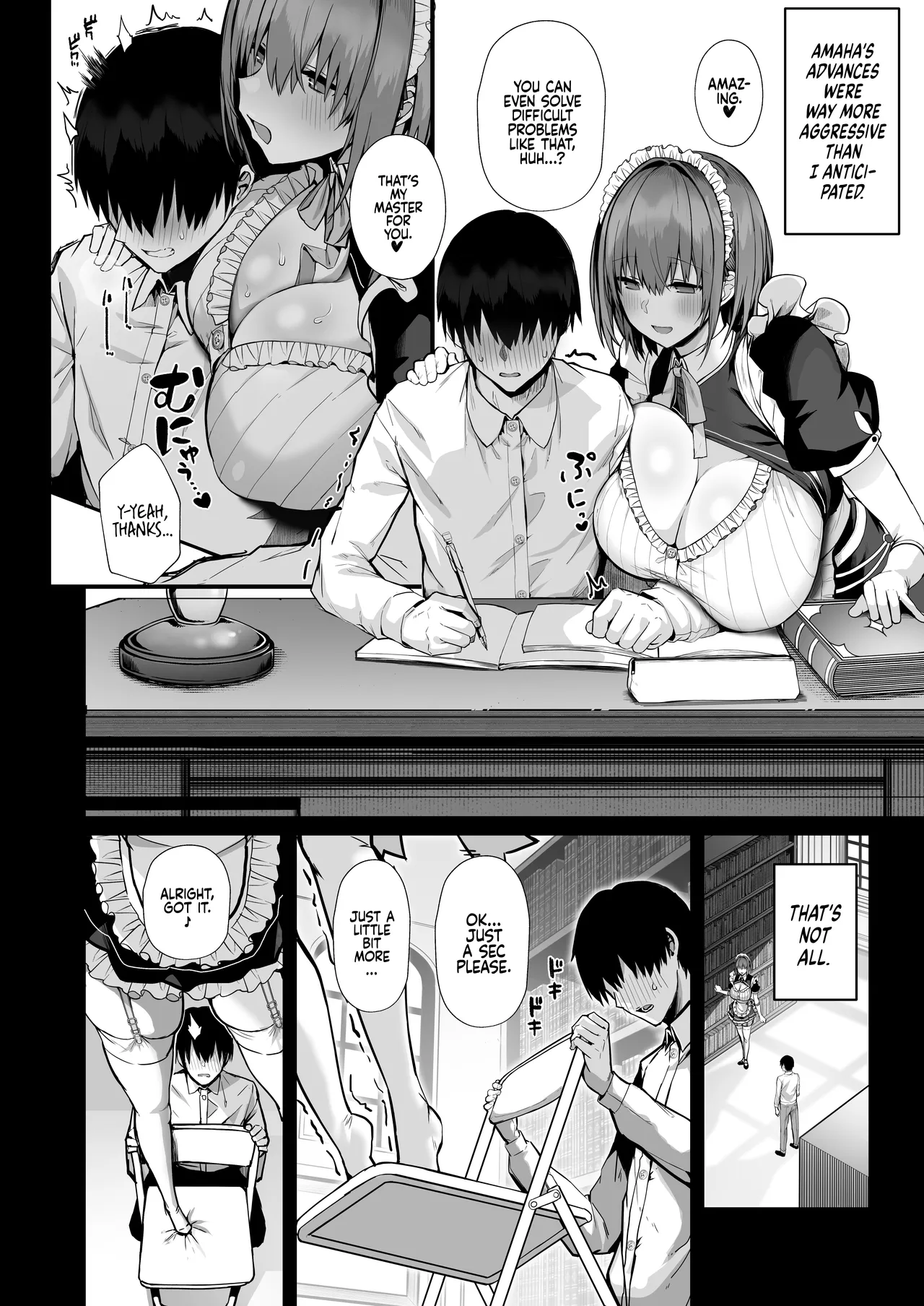 Love Maid -Yasashikute Amaama na Kyonyuu Ero Maid San to SEX Shimakuru Ohanashi- | Love Maid - A Story about having lots of Sex with a Sweet, Super-loving Big-breasted Sexy Maid page 11 full