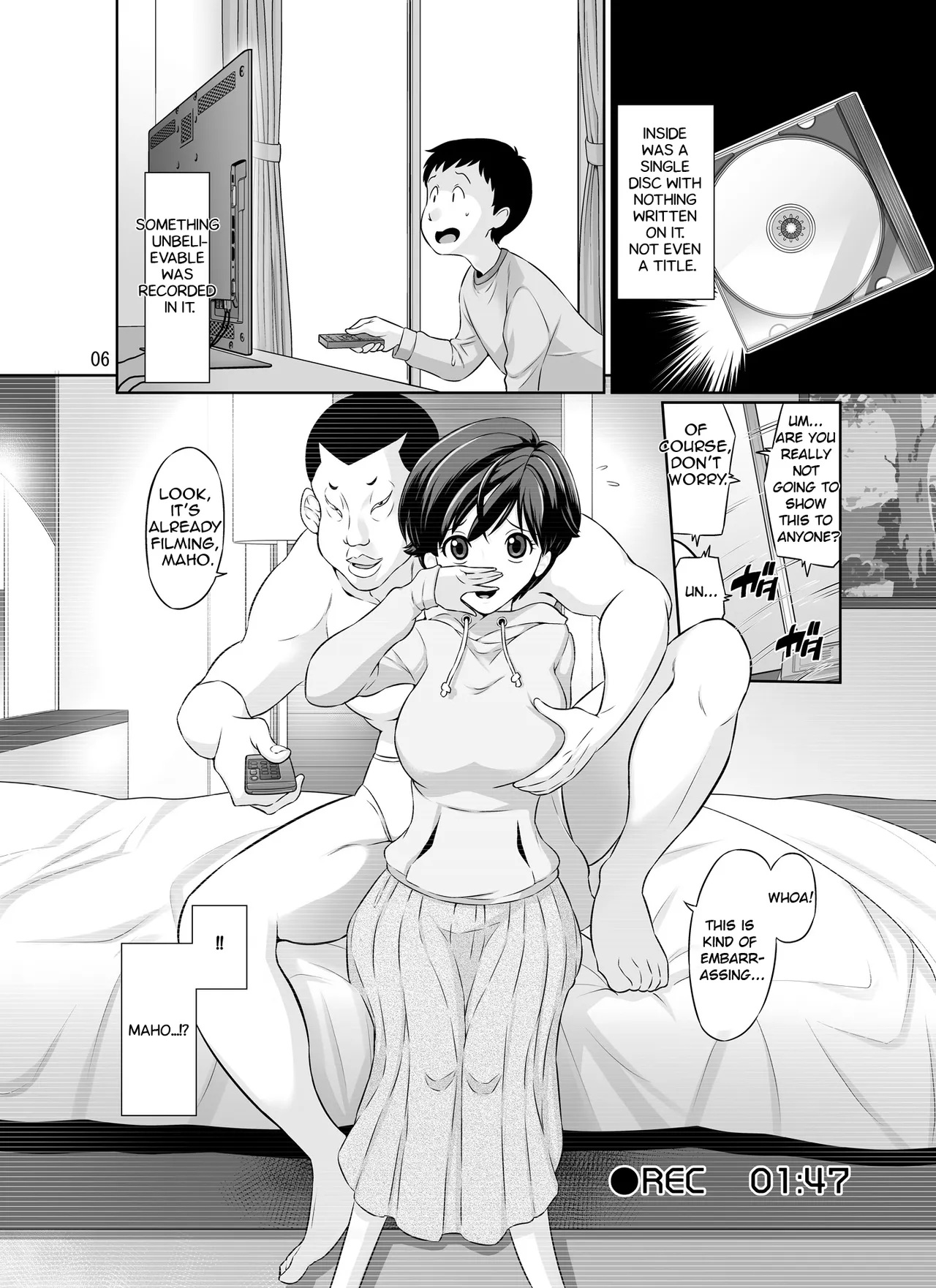 Hitozuma Maho-san no Netorare Video Letter | Married Woman Maho's Cuckold Video Letter page 6 full