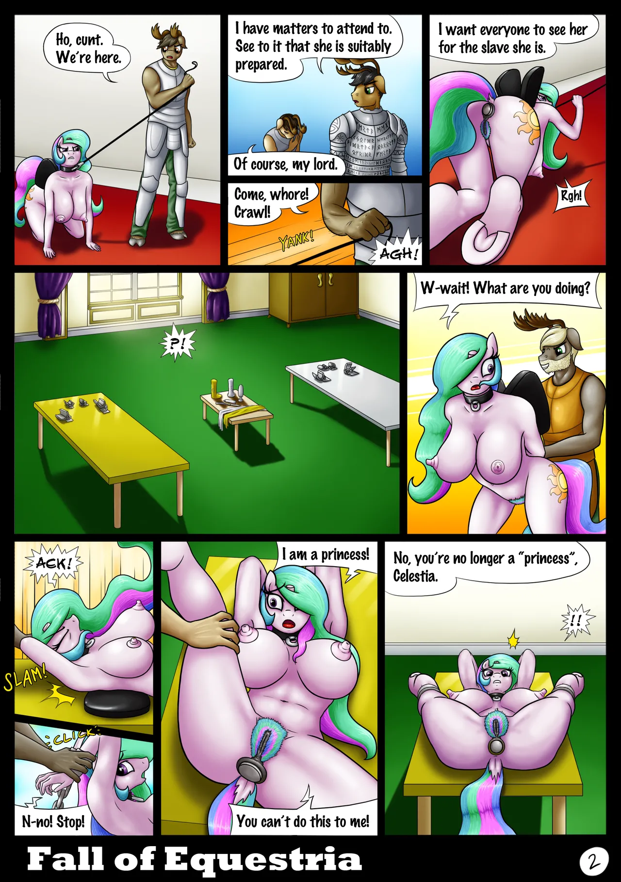 Breaking of the Sun: Prologue - Fallen Princess page 3 full