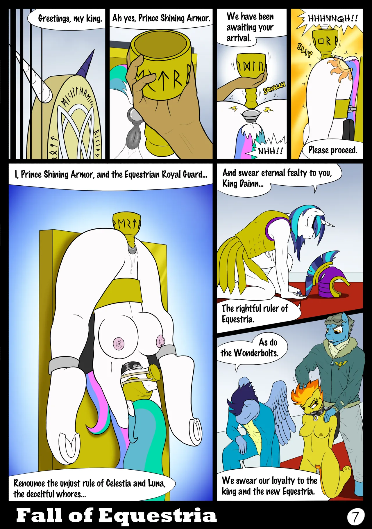Breaking of the Sun: Prologue - Fallen Princess page 8 full