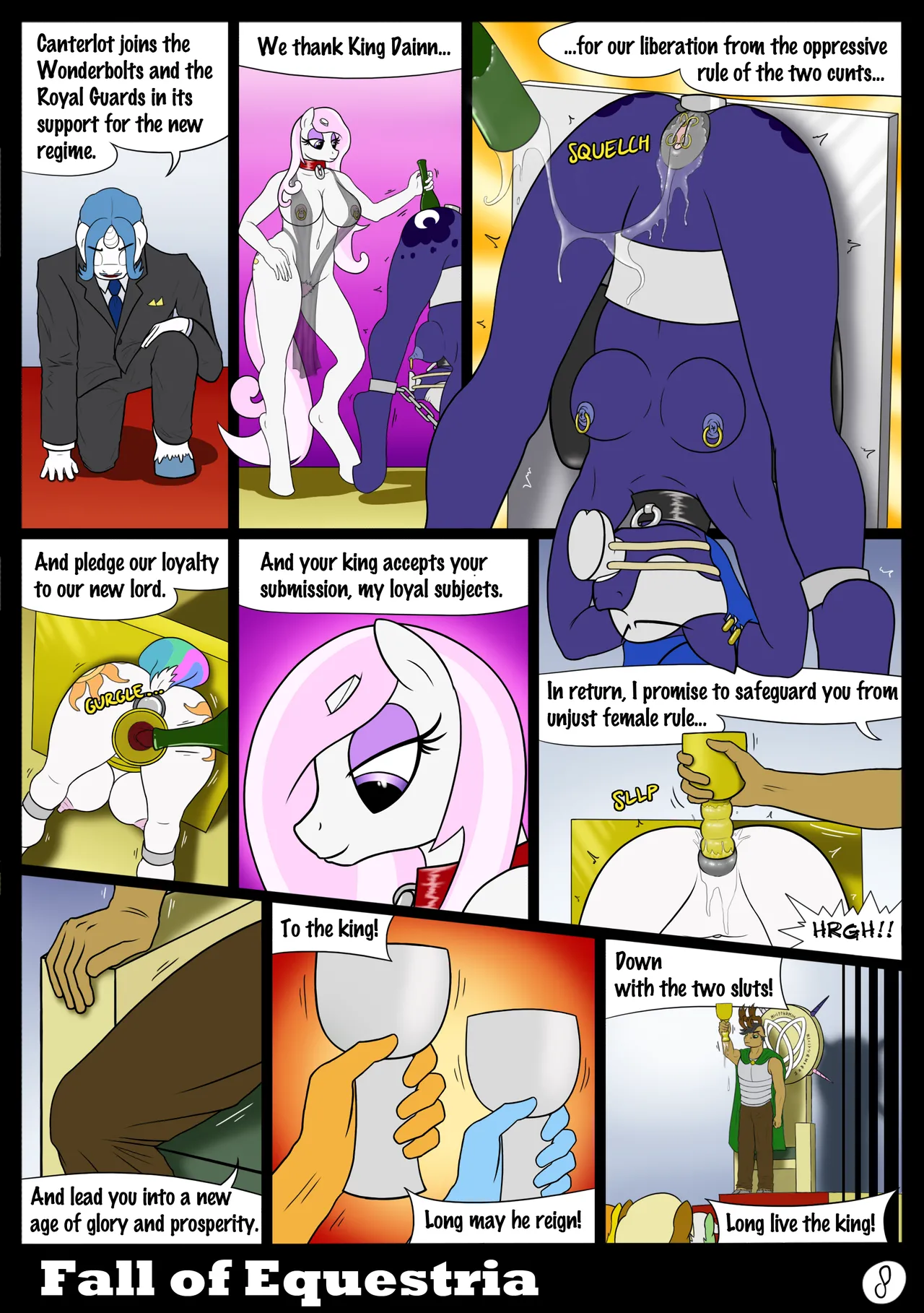 Breaking of the Sun: Prologue - Fallen Princess page 9 full