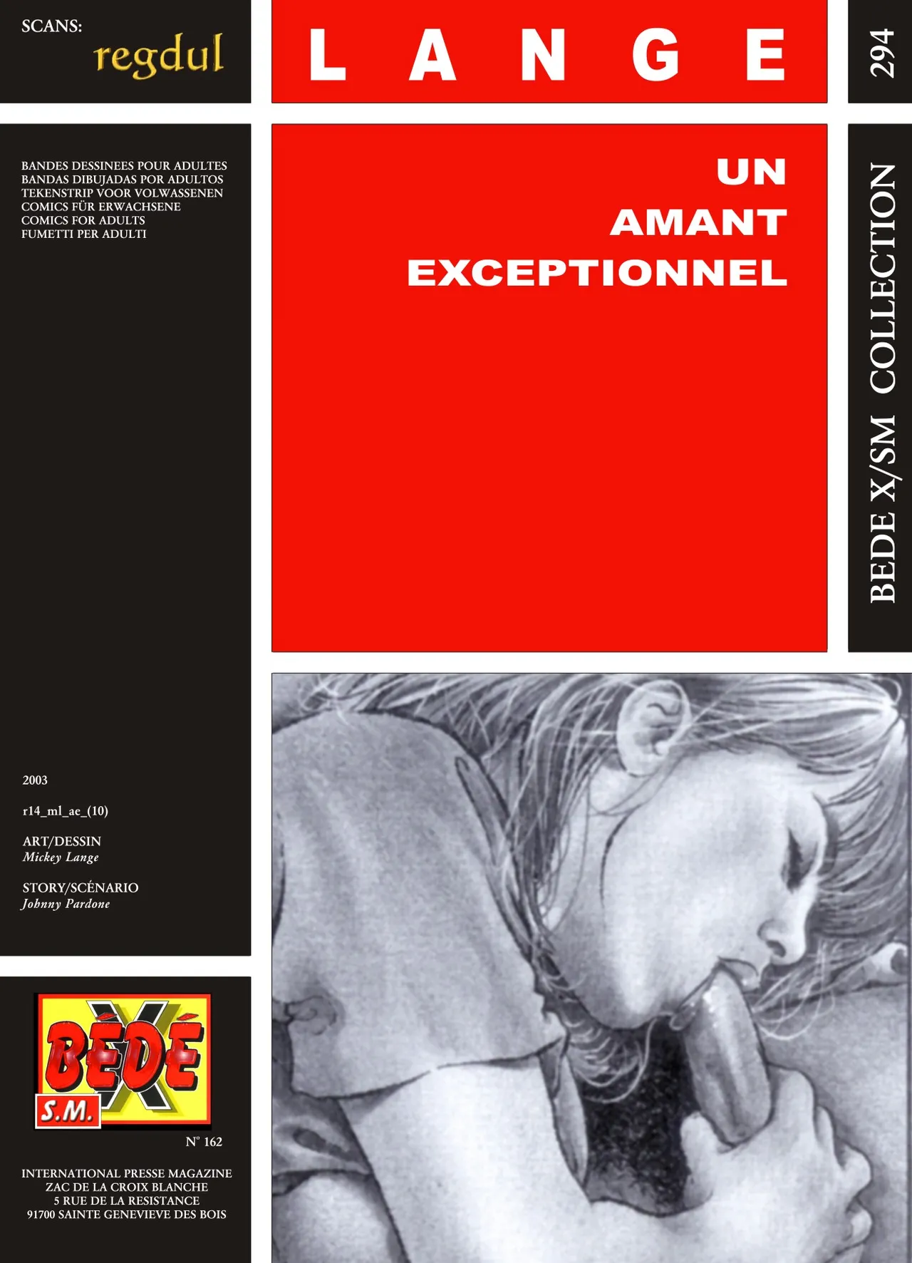 Mickey Lange & Johnny Pardone - Un amant exceptionnel page 1 full