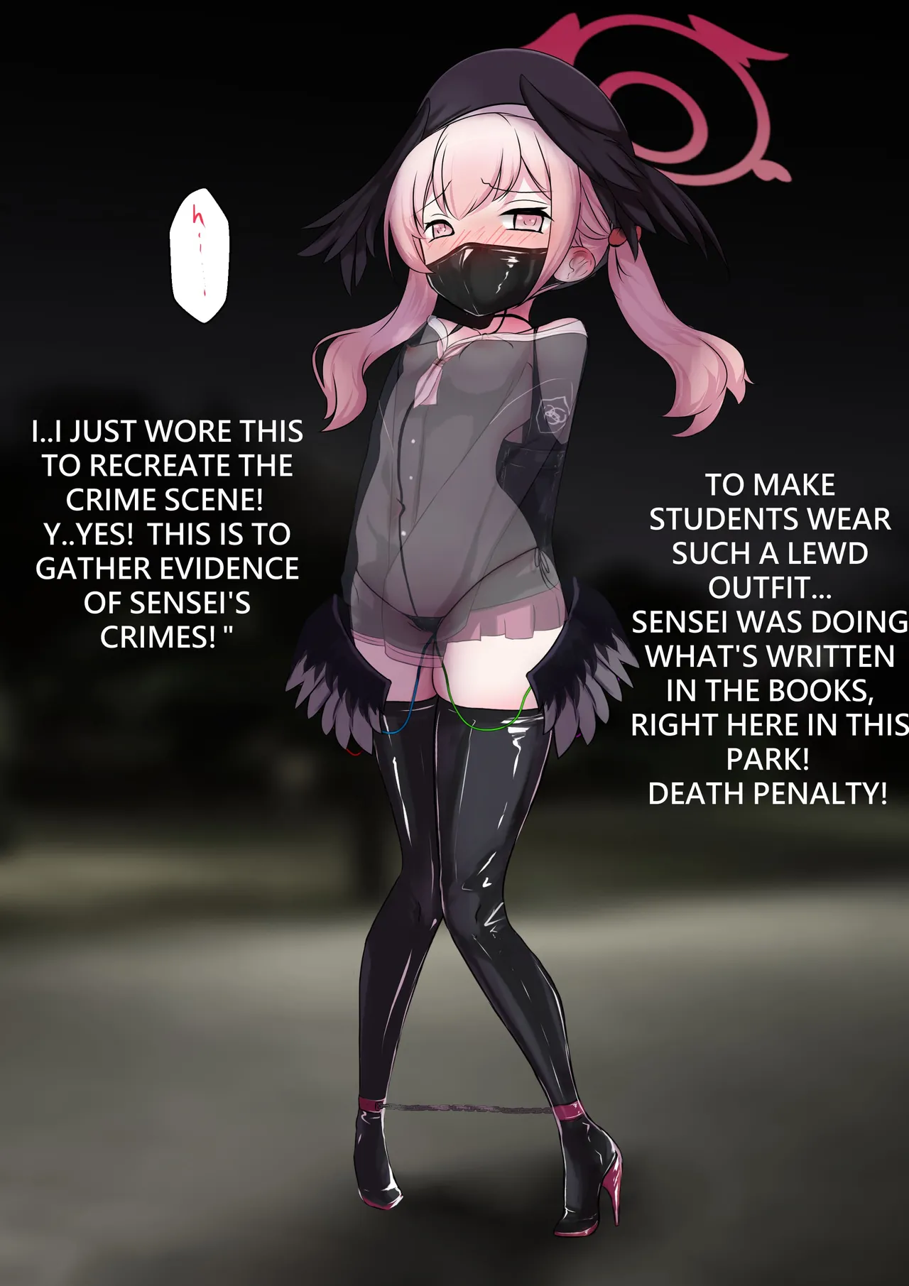 コハルちゃんの妄想特訓 ENG page 3 full