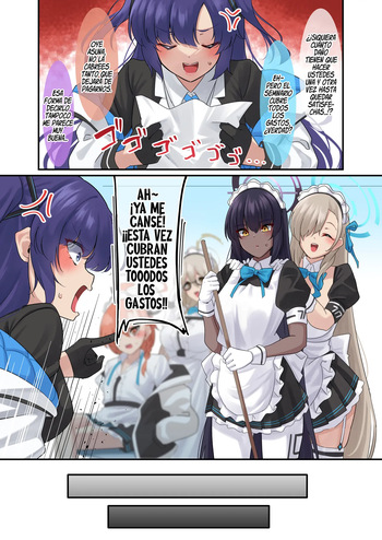 [November. (nanohana)] Ore no Seito no Shirokuro Gal ga Dosukebe Enkou Shiteta Ken (Blue Archive) [Spanish] [Rakuen Translations] cover