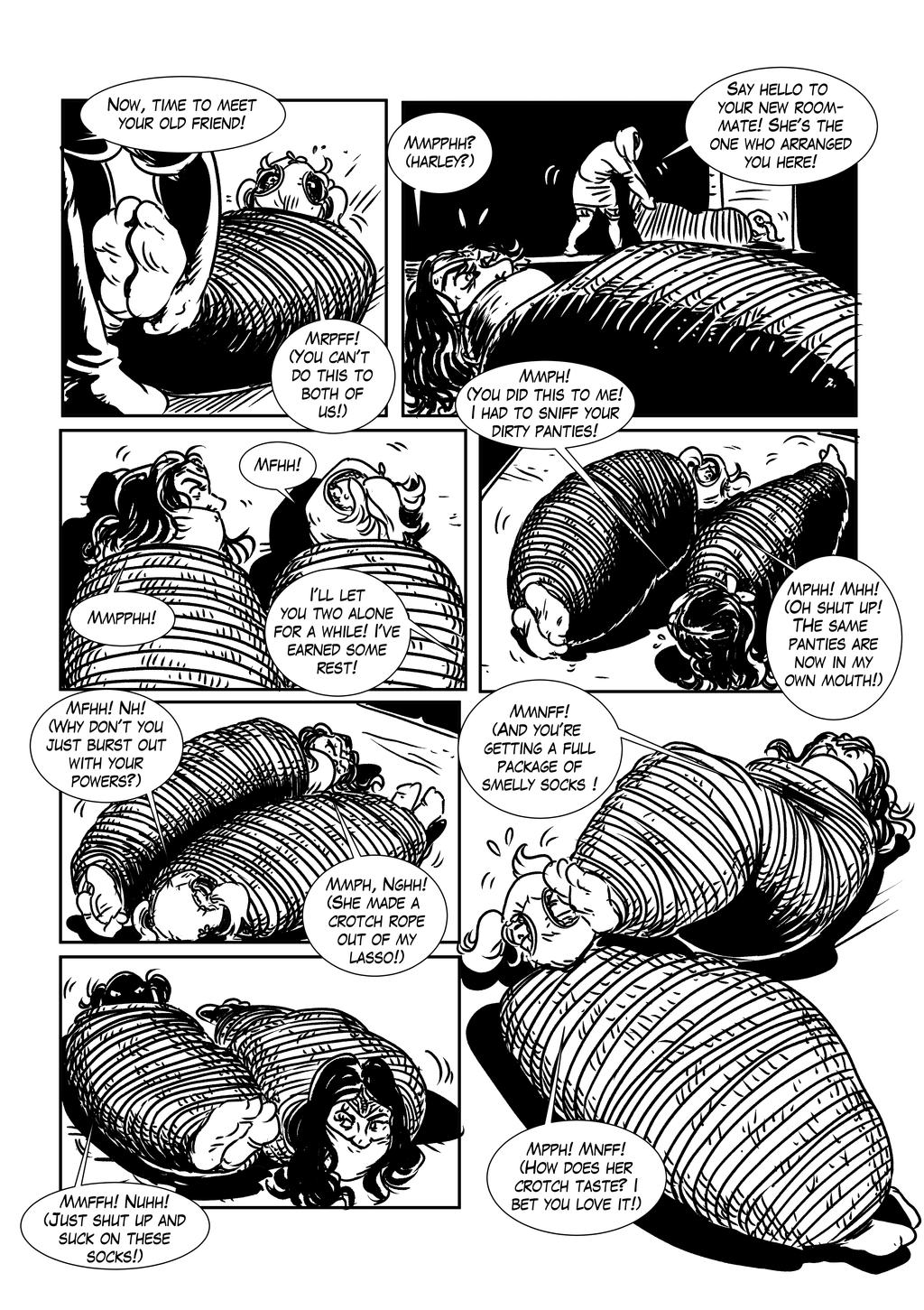 Mummified Superheroines page 6 full