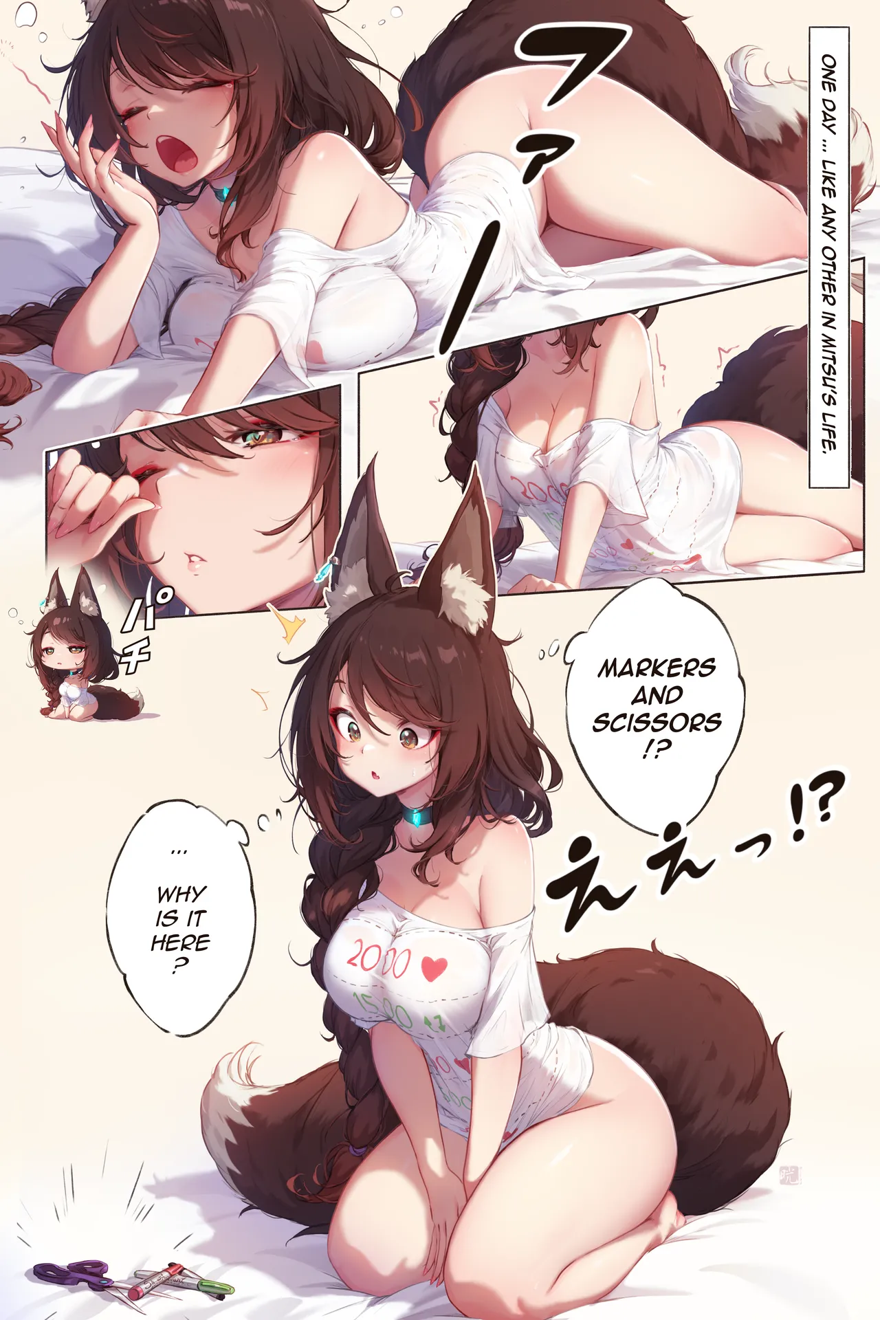 Tier 2 - Patreon Term 120&121 "MITSU'S SECRET CHAPTER 1&2" page 3 full