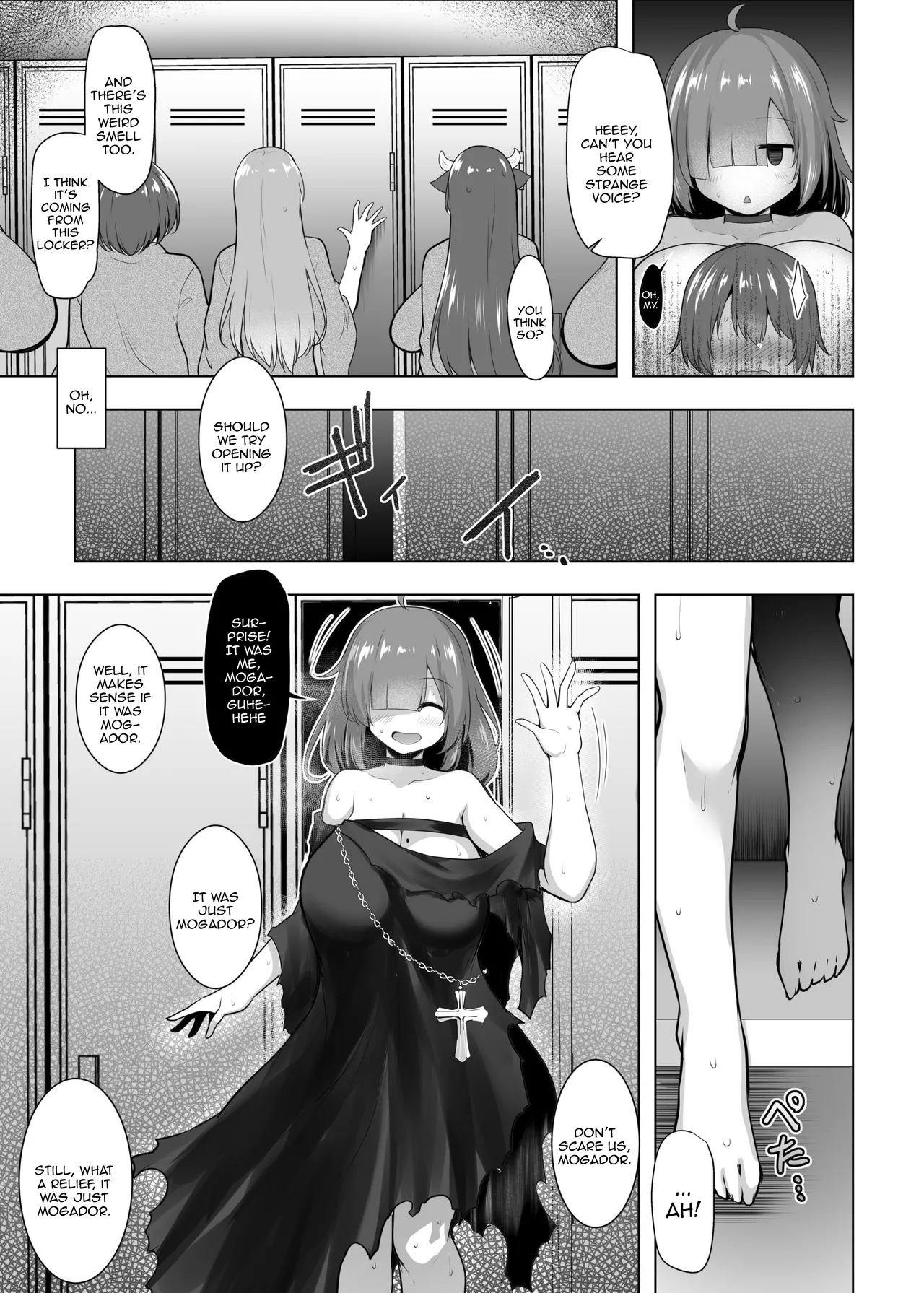 Shimacchau Mogador-san | Confining Mogador page 9 full